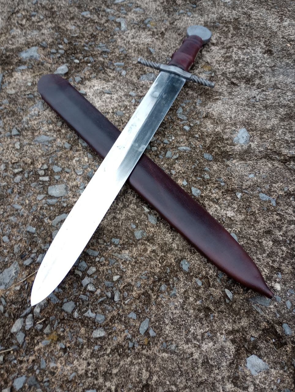 Custom iron gate by Two Crowns Iron Works